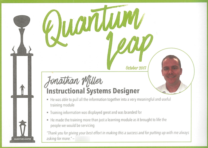Quantum Leap Award